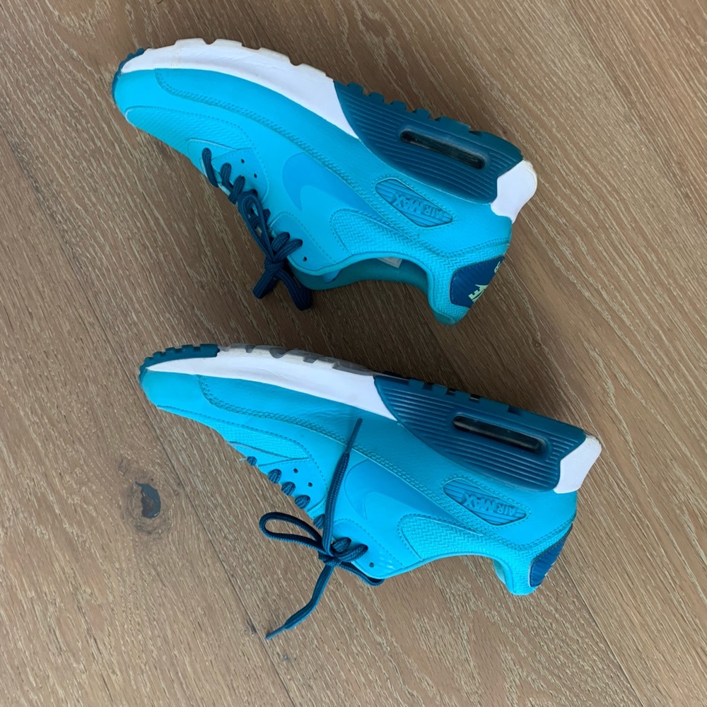Blue Nikes